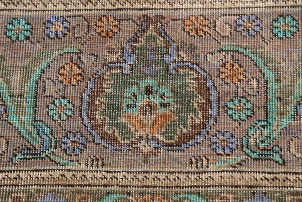 Floral Tabriz Persian Area Rug 9x12