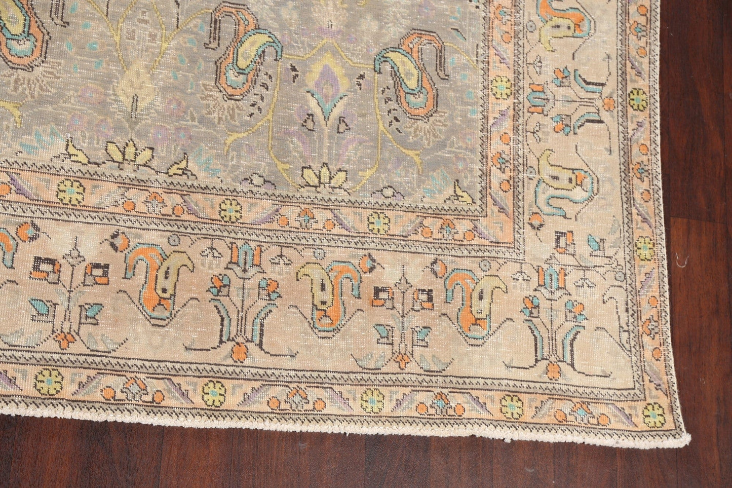 Floral Tabriz Persian Area Rug 10x13