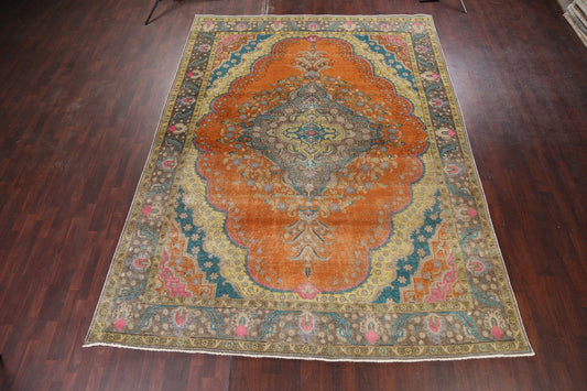 Floral Tabriz Persian Area Rug 10x13