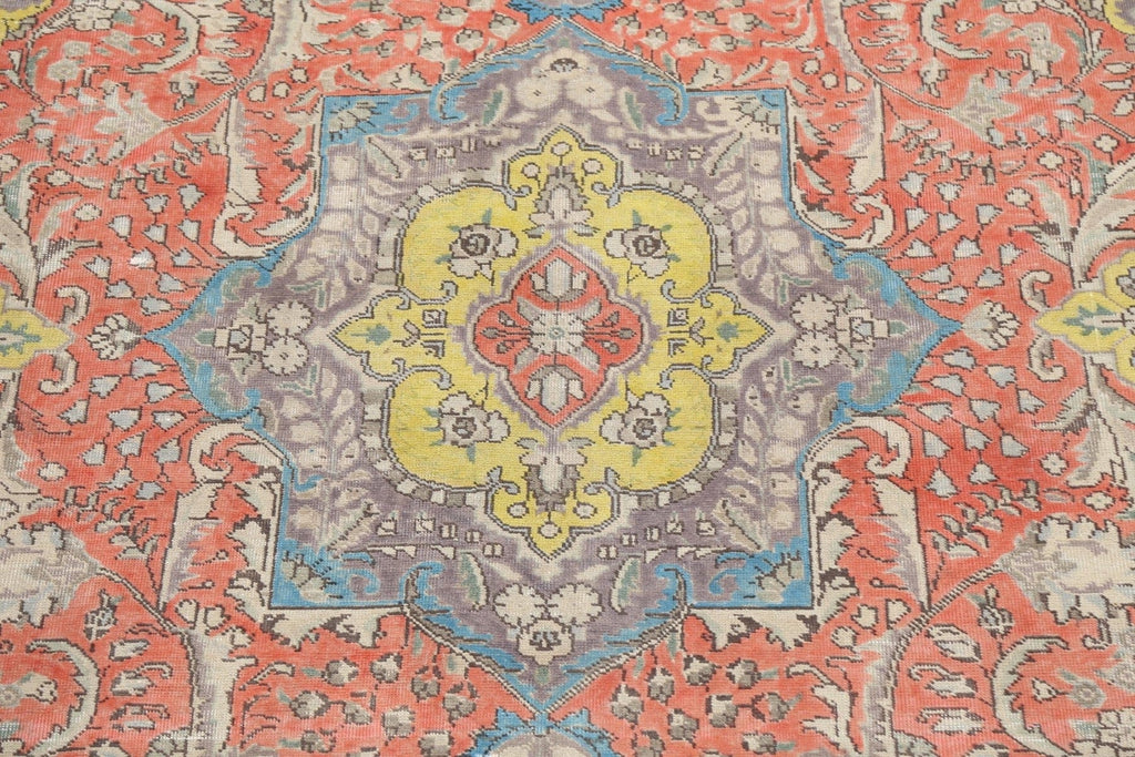 Floral Tabriz Persian Area Rug 8x11