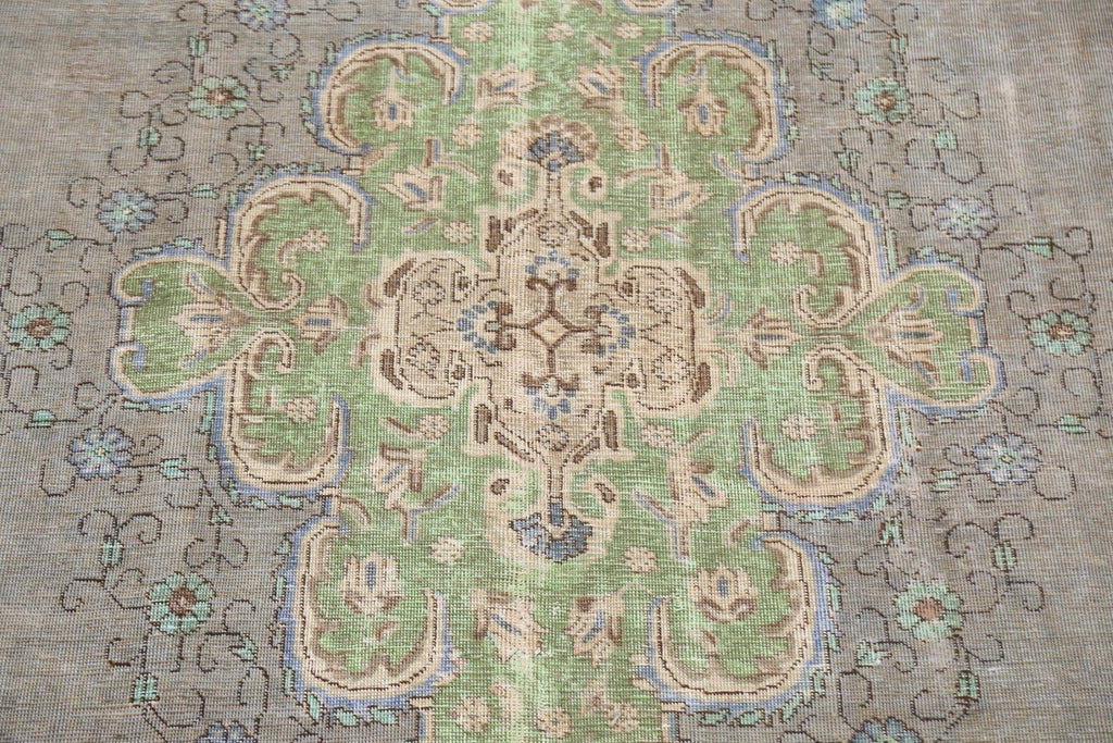 Floral Tabriz Persian Area Rug 9x13