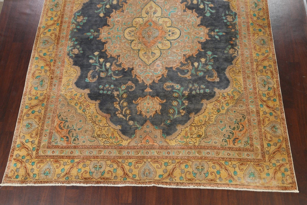 Floral Tabriz Persian Area Rug 9x12