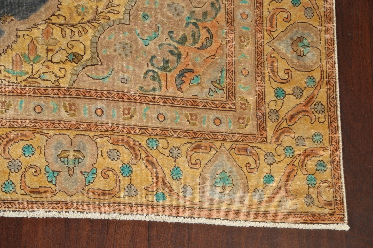 Floral Tabriz Persian Area Rug 9x12