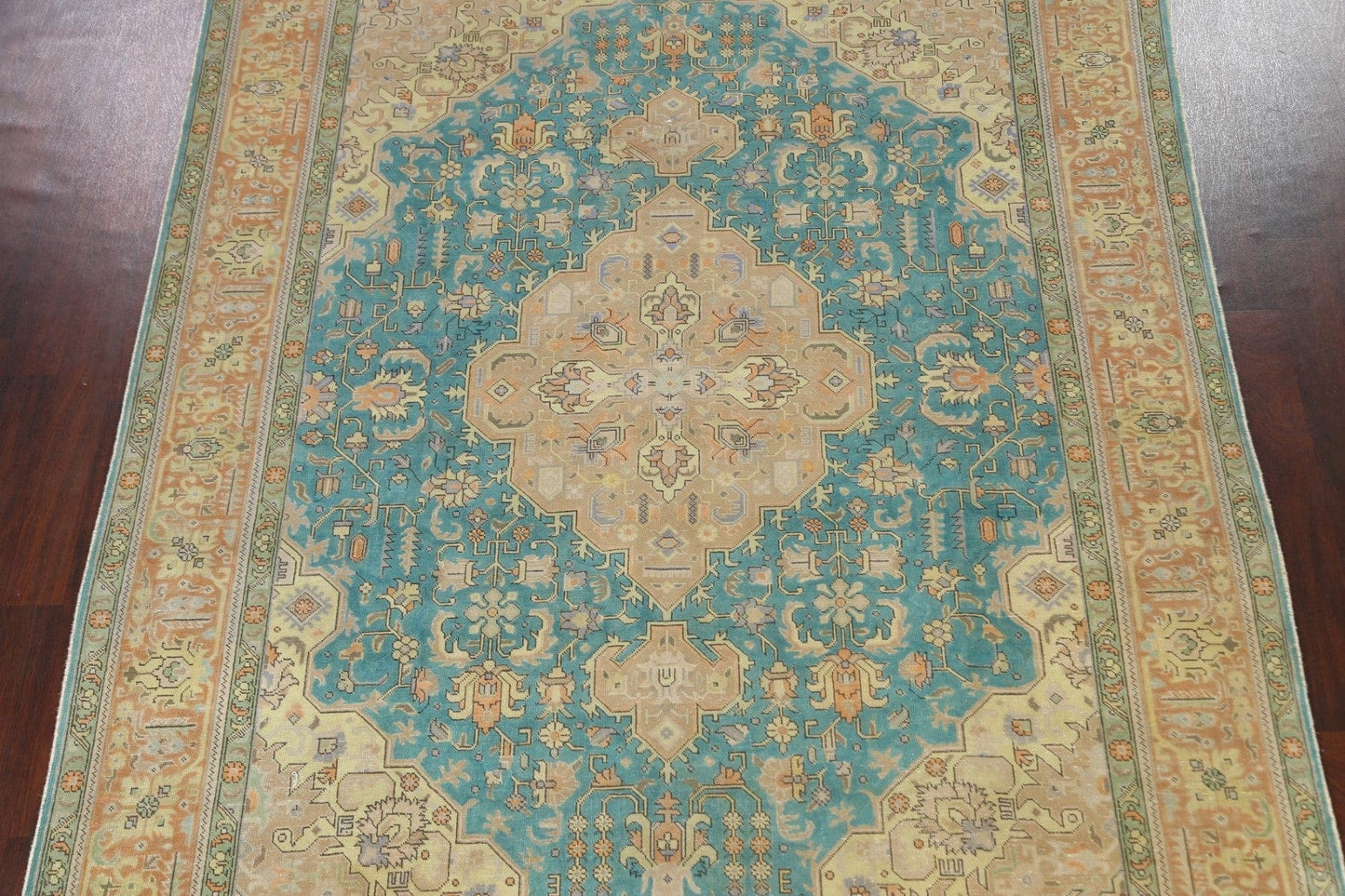 Geometric Tabriz Persian Area Rug 8x11