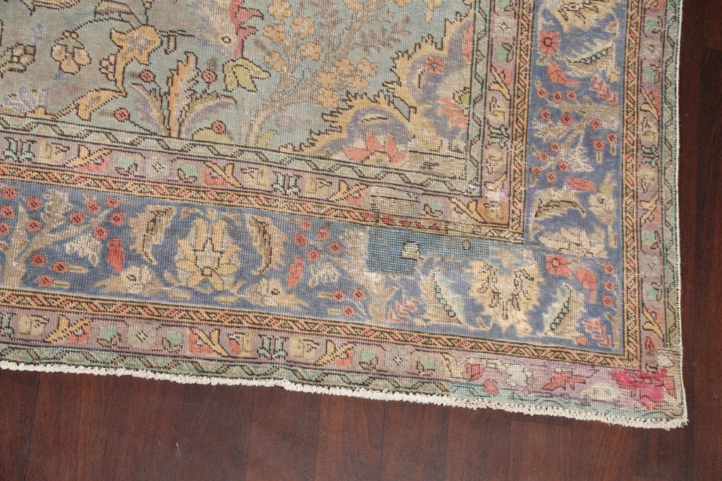 Floral Tabriz Persian Area Rug 10x13