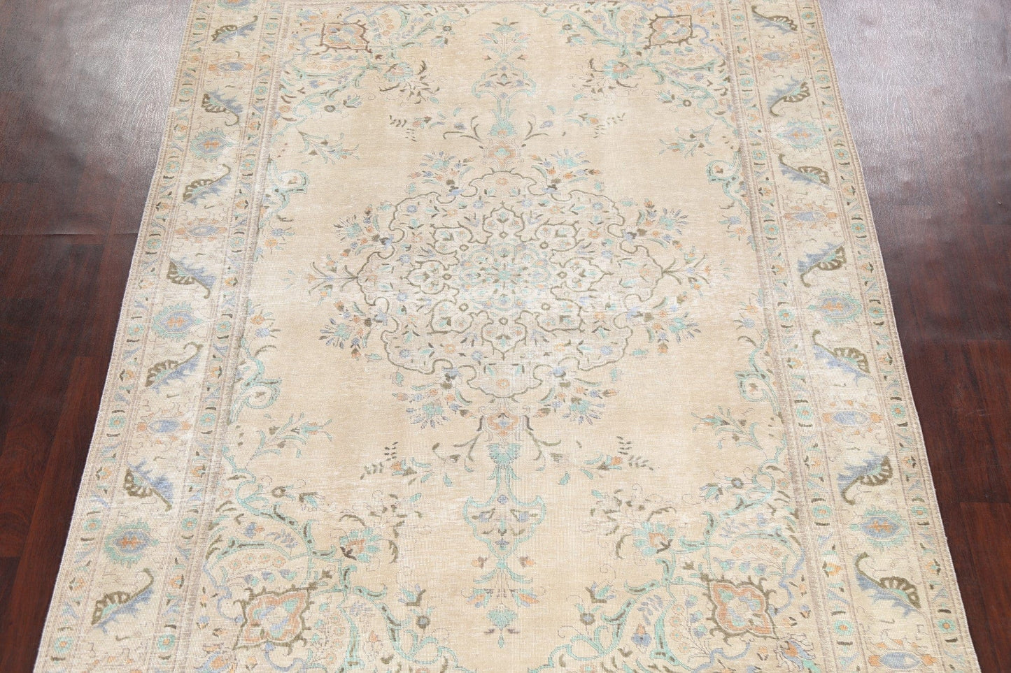 Floral Tabriz Persian Area Rug 7x10