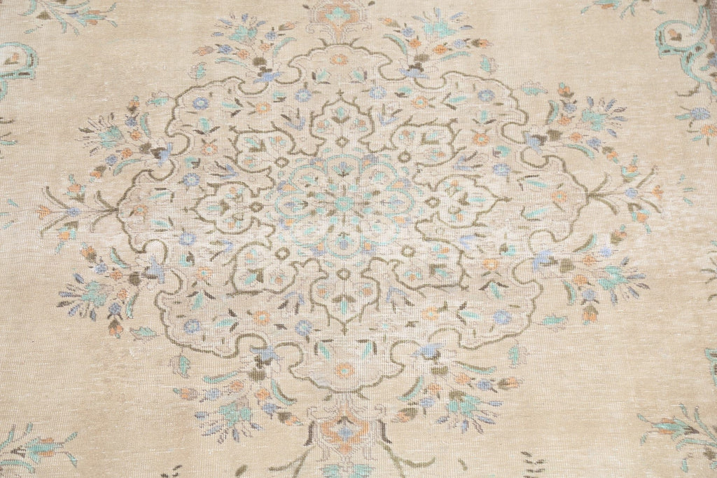 Floral Tabriz Persian Area Rug 7x10