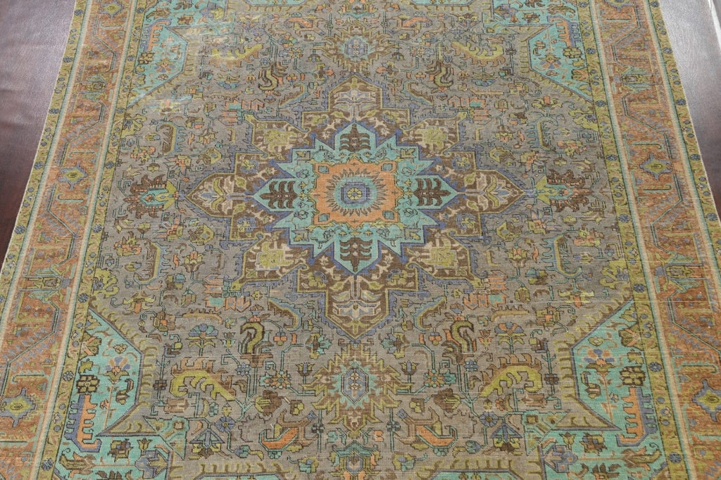 Geometric Tabriz Persian Area Rug 10x12