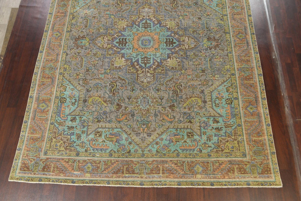 Geometric Tabriz Persian Area Rug 10x12