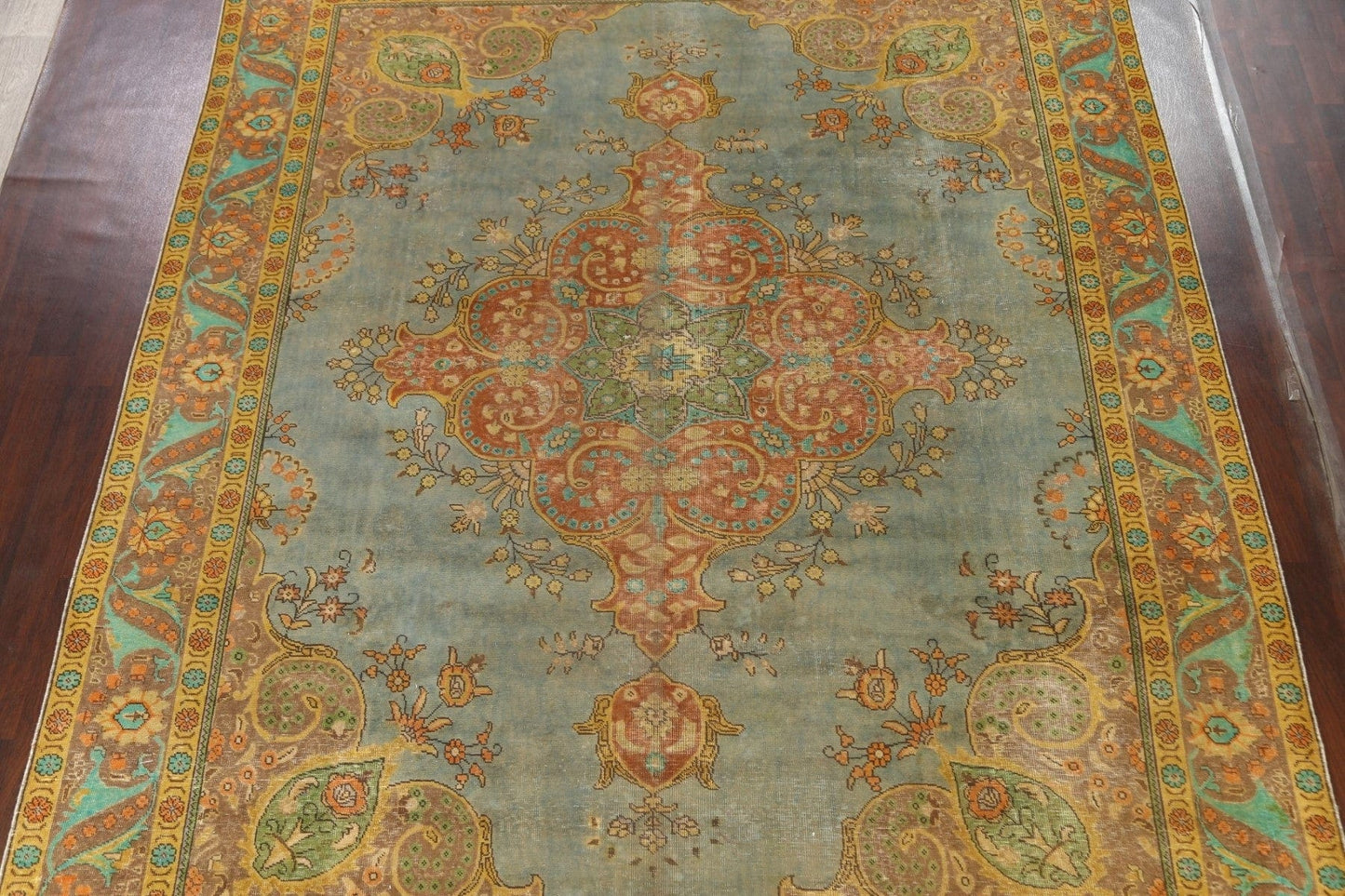 Floral Tabriz Persian Area Rug 10x13