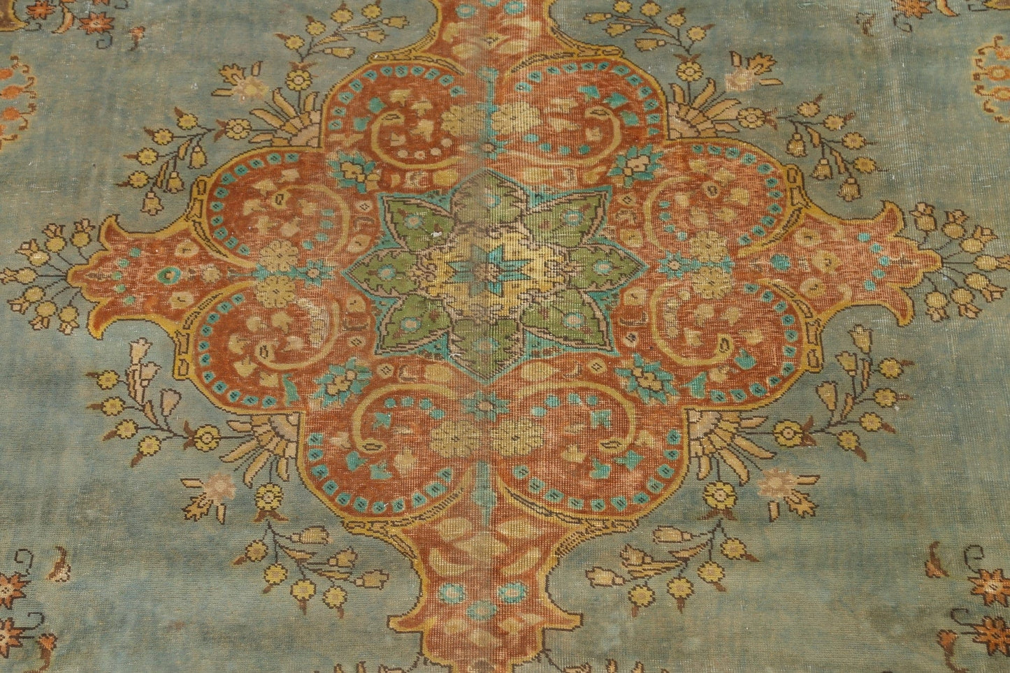 Floral Tabriz Persian Area Rug 10x13