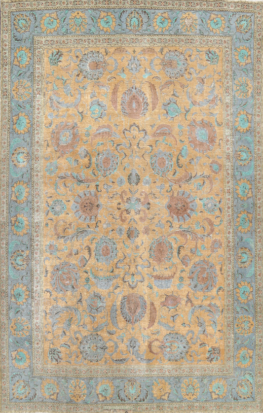 Antique Tabriz Persian Area Rug 10x13