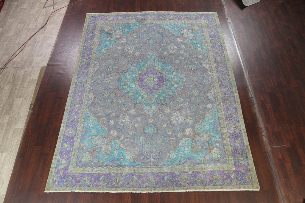 Floral Tabriz Persian Area Rug 10x13