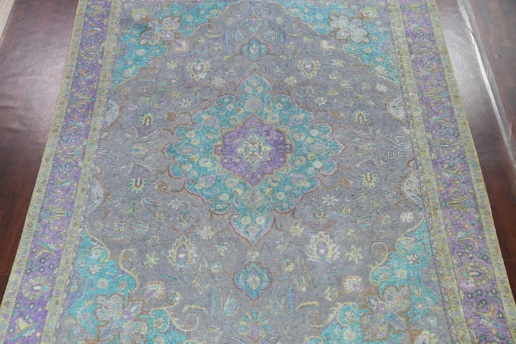 Floral Tabriz Persian Area Rug 10x13