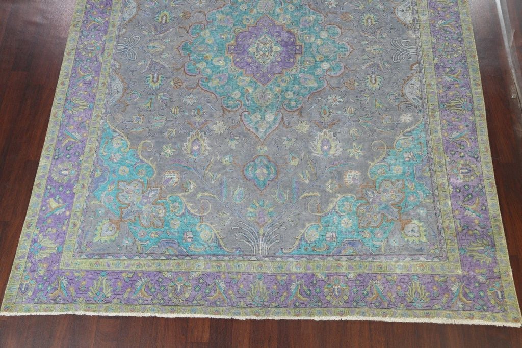 Floral Tabriz Persian Area Rug 10x13