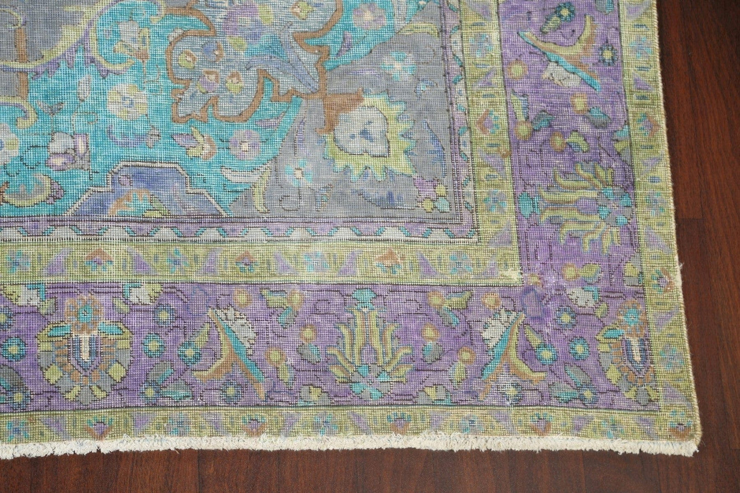 Floral Tabriz Persian Area Rug 10x13