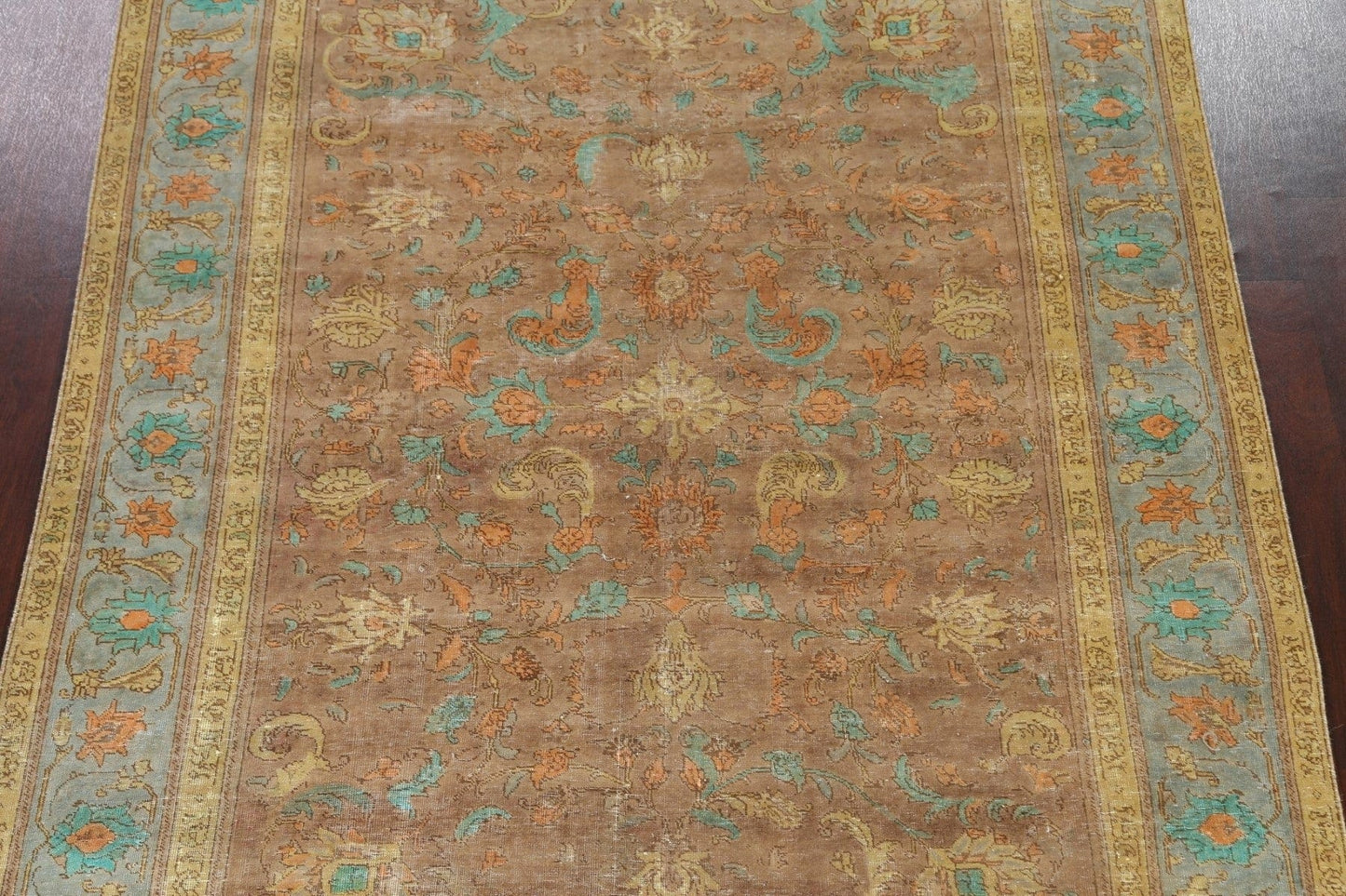 Floral Tabriz Persian Area Rug 7x10