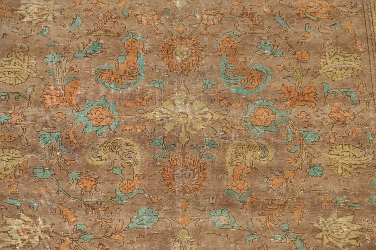 Floral Tabriz Persian Area Rug 7x10