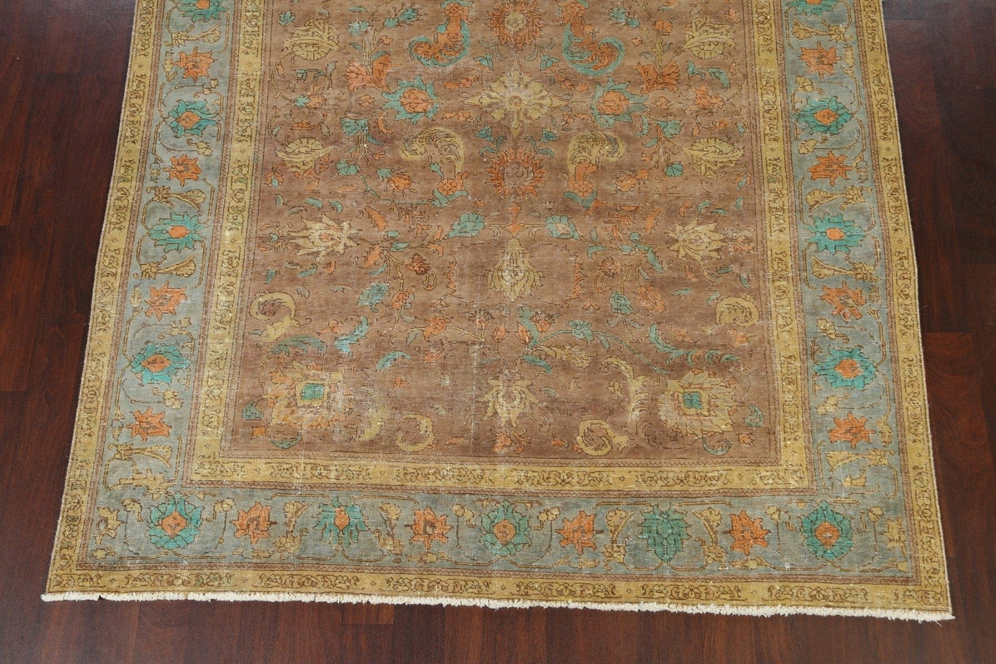 Floral Tabriz Persian Area Rug 7x10