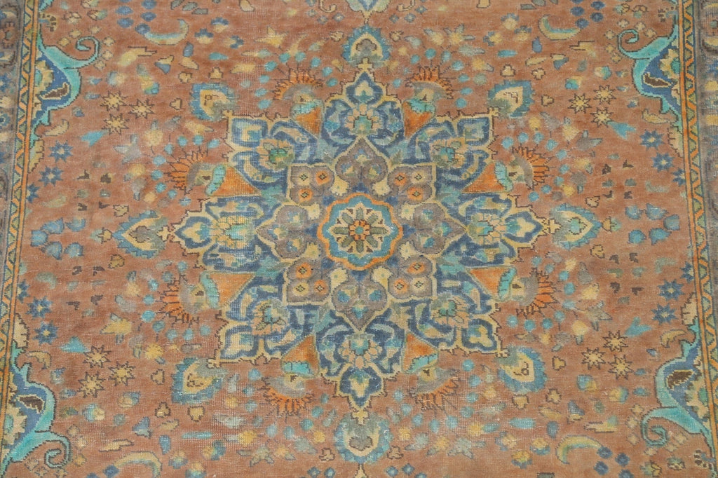 Floral Mashad Persian Area Rug 6x9