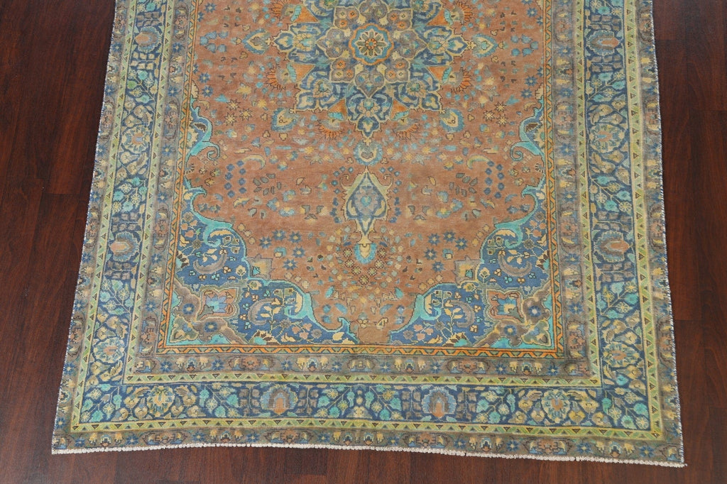 Floral Mashad Persian Area Rug 6x9