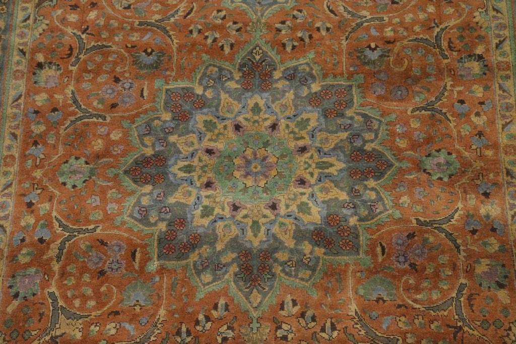 Floral Tabriz Persian Area Rug 6x10