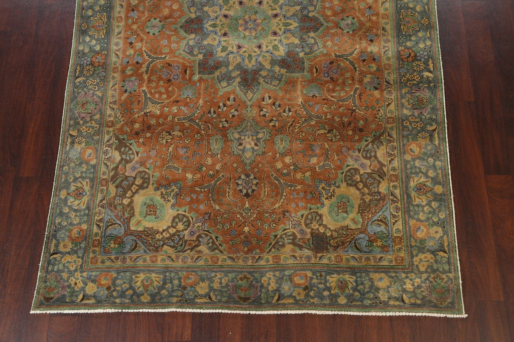 Floral Tabriz Persian Area Rug 6x10