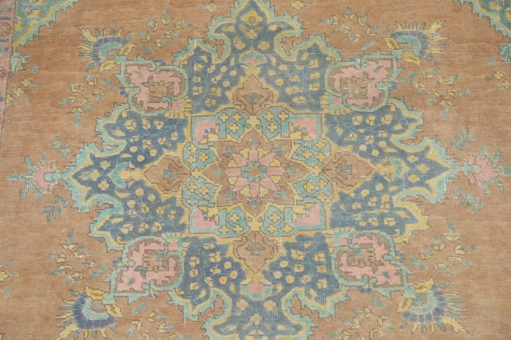 Floral Tabriz Persian Area Rug 6x9