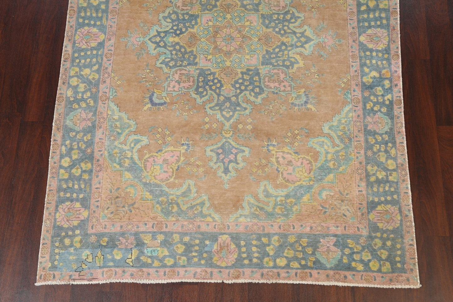 Floral Tabriz Persian Area Rug 6x9