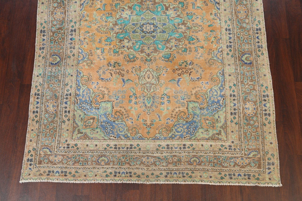 Floral Mashad Persian Area Rug 6x9