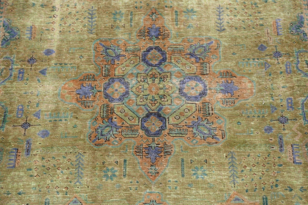 Geometric Tabriz Persian Area Rug 6x10