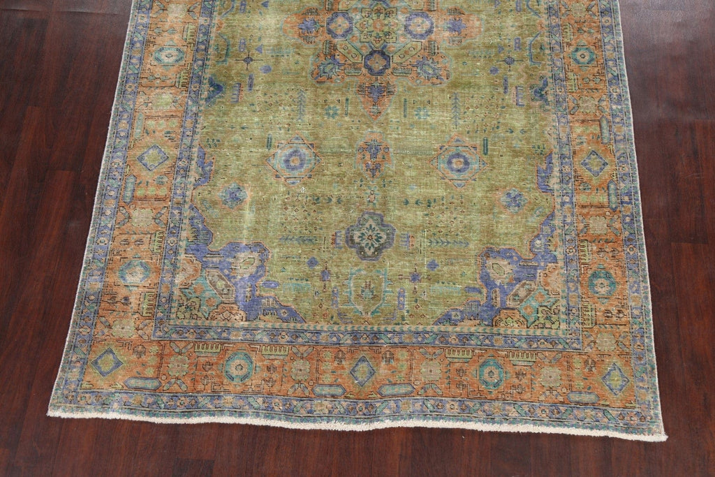 Geometric Tabriz Persian Area Rug 6x10