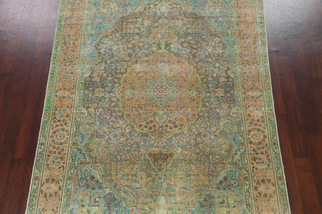 Floral Tabriz Persian Area Rug 7x10