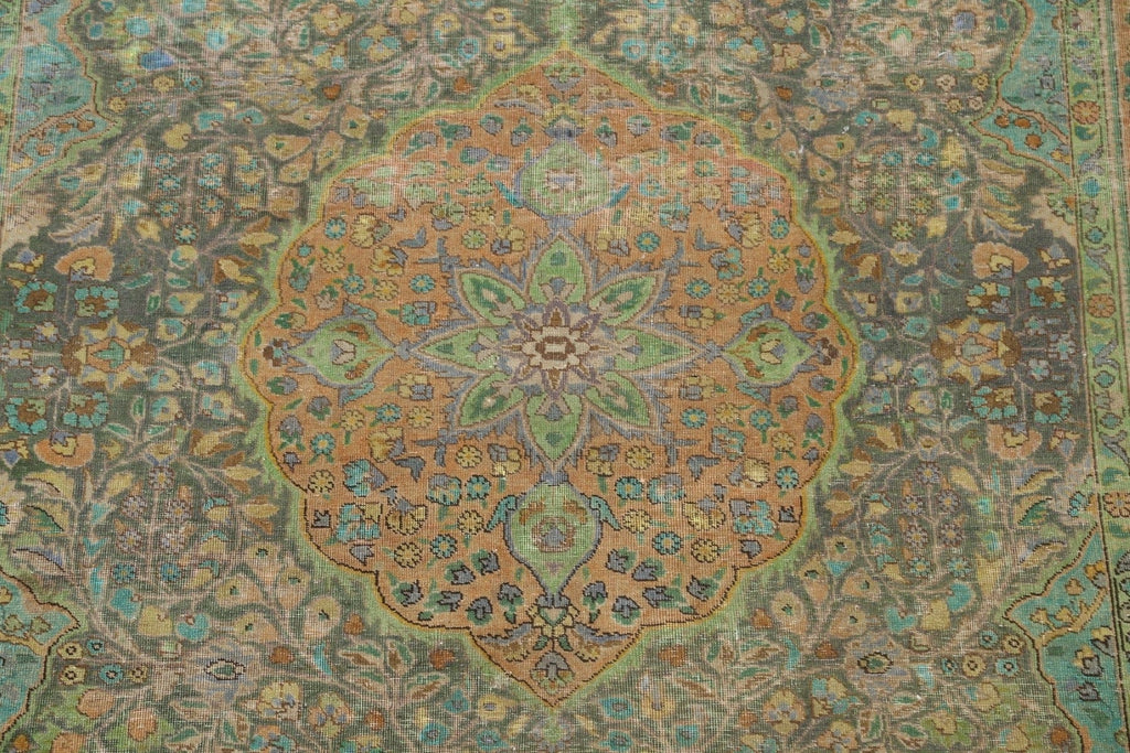 Floral Tabriz Persian Area Rug 7x10