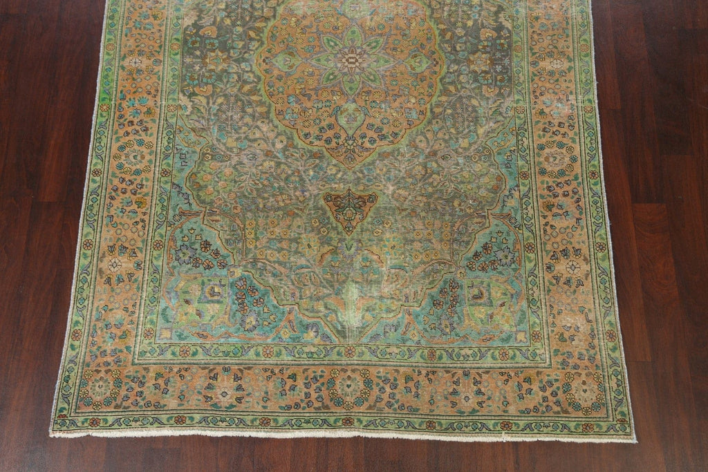 Floral Tabriz Persian Area Rug 7x10