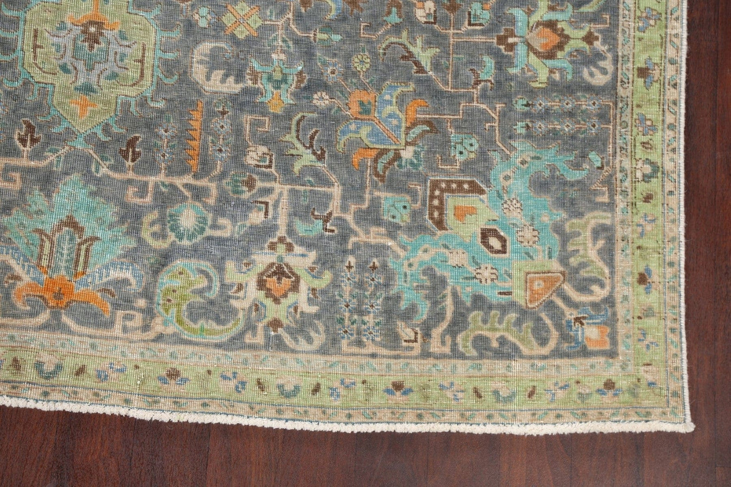 Geometric Tabriz Persian Area Rug 7x11