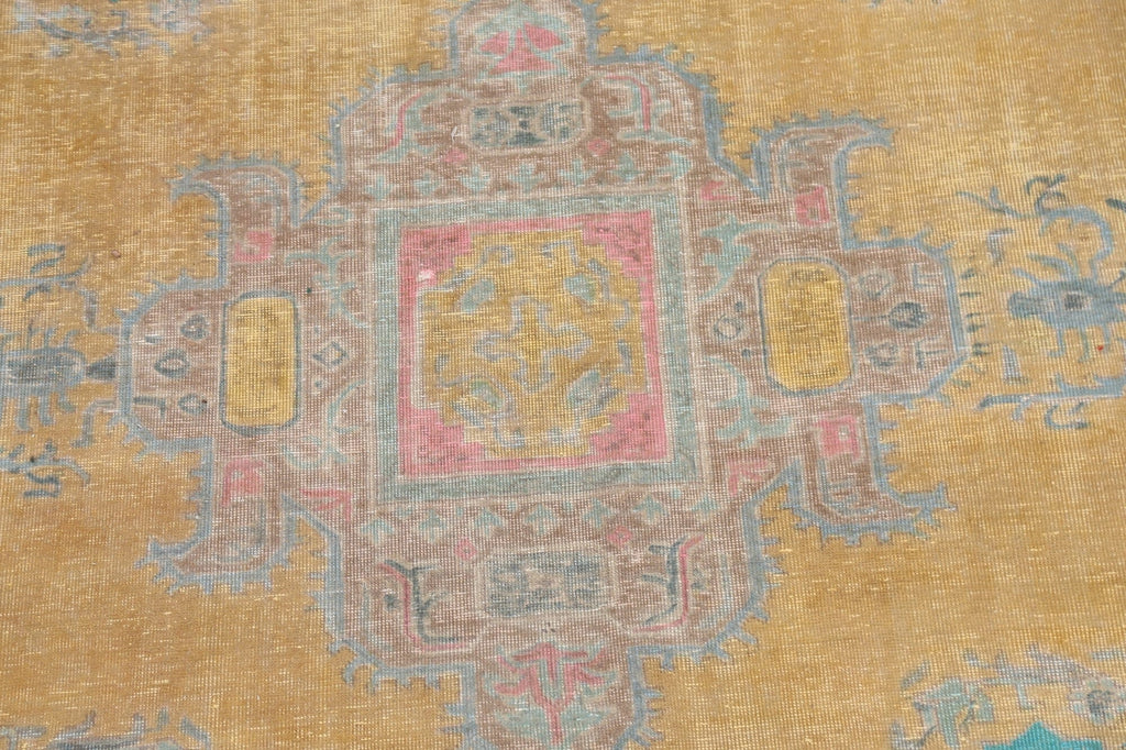 Geometric Tabriz Persian Area Rug 6x9