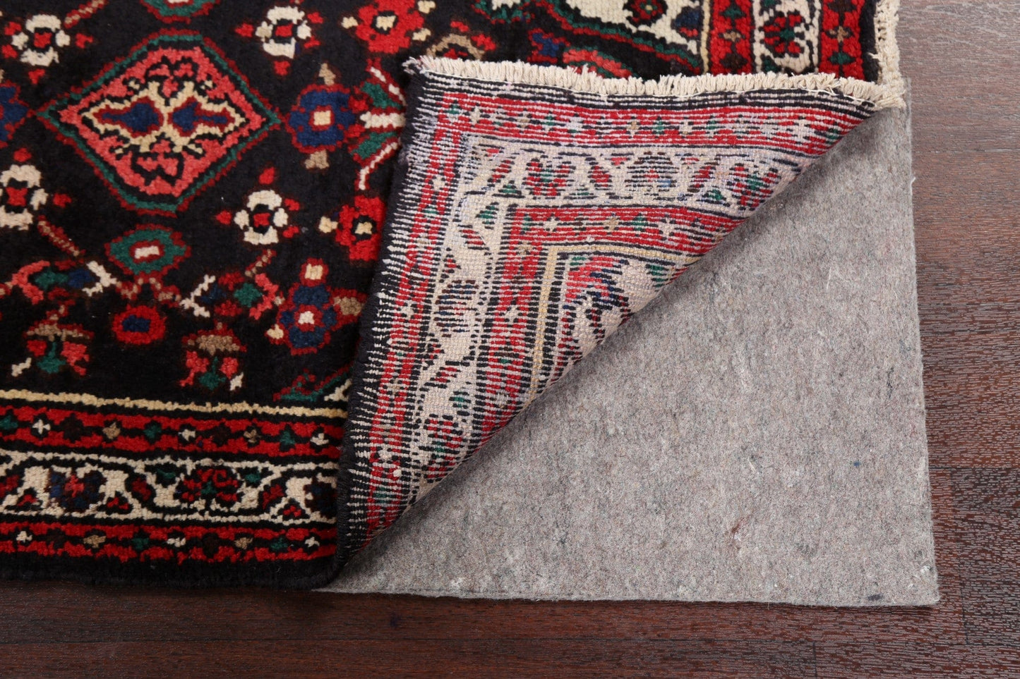 Floral Hamedan Persian Area Rug 2x4