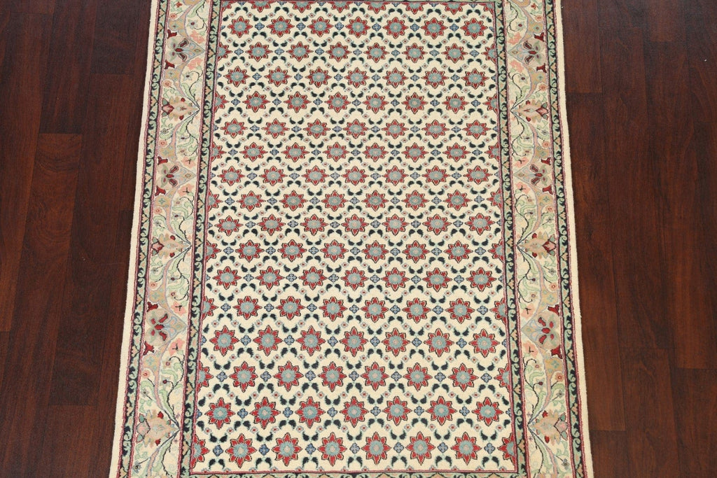 Vegetable Dye Geometric Tabriz Oriental Area Rug 4x6