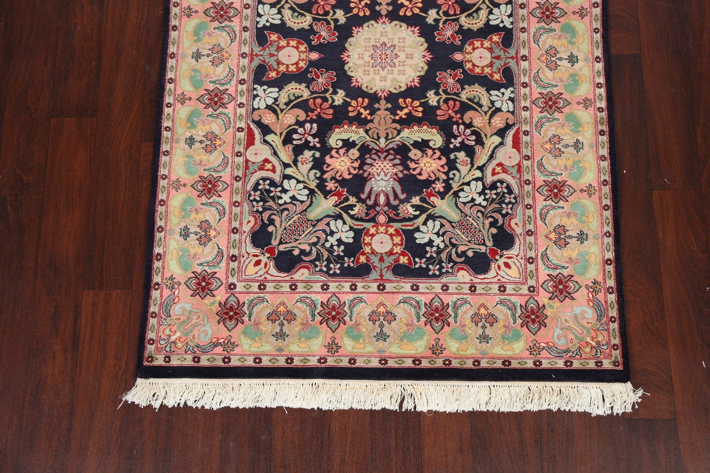 Vegetable Dye Floral Tabriz Oriental Area Rug 4x6