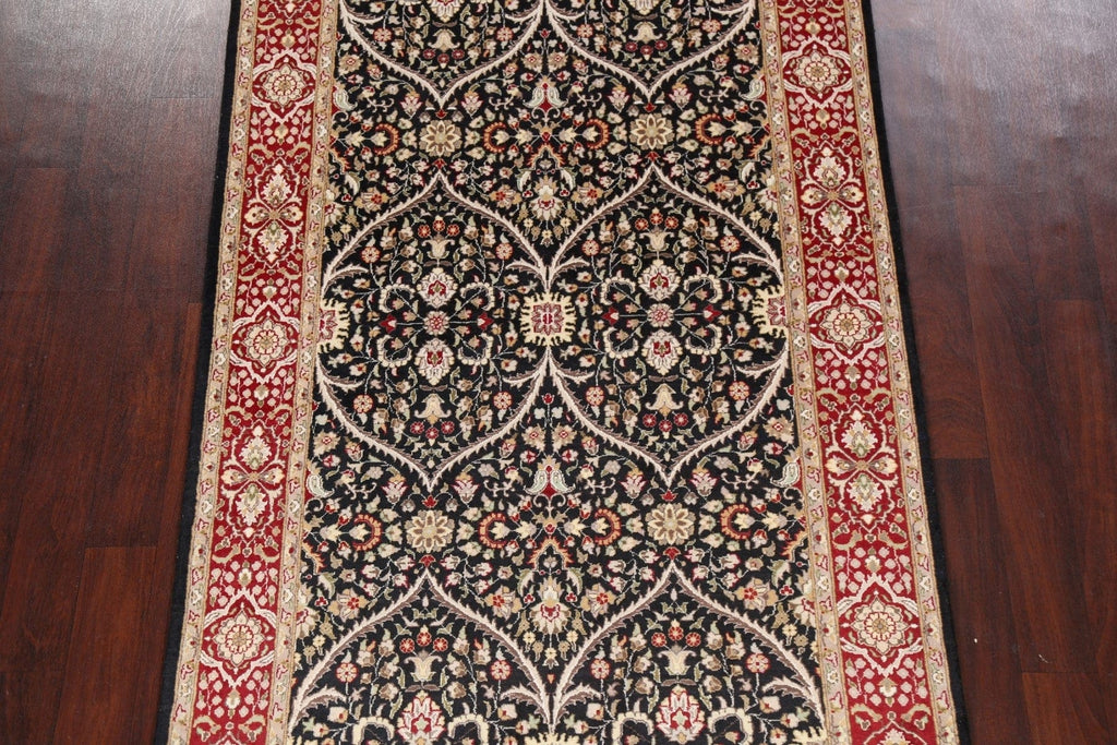 Vegetable Dye Floral Tabriz Oriental Area Rug 5x7