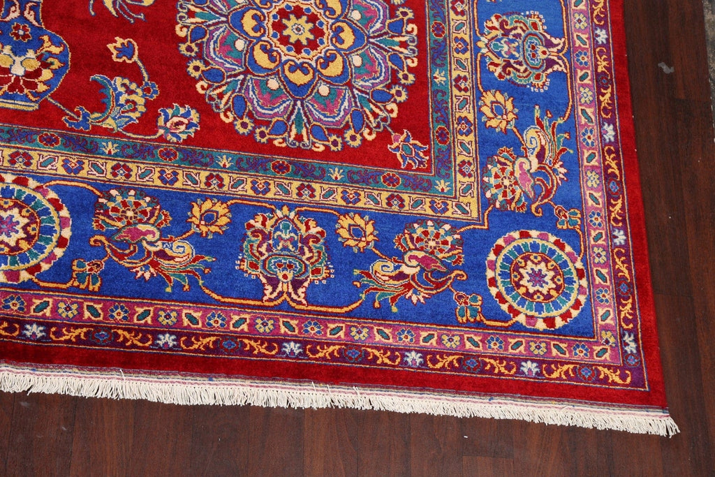 100% Vegetable Dye Floral Bakhtiari Persian Area Rug 10x14