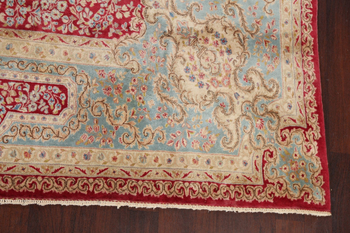 100% Vegetable Dye Kerman Persian Area Rug 10x12