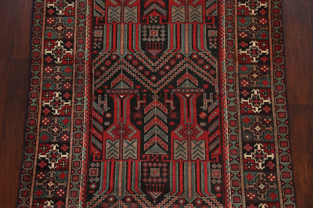 Geometric Zanjan Persian Runner Rug 3x10