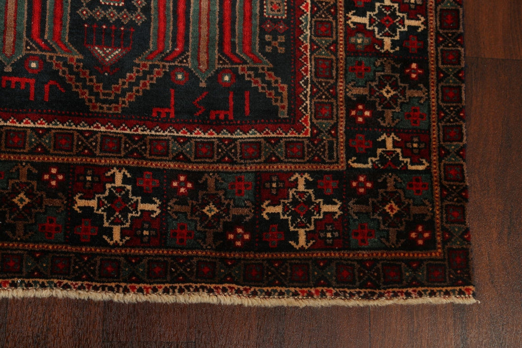 Geometric Zanjan Persian Runner Rug 3x10