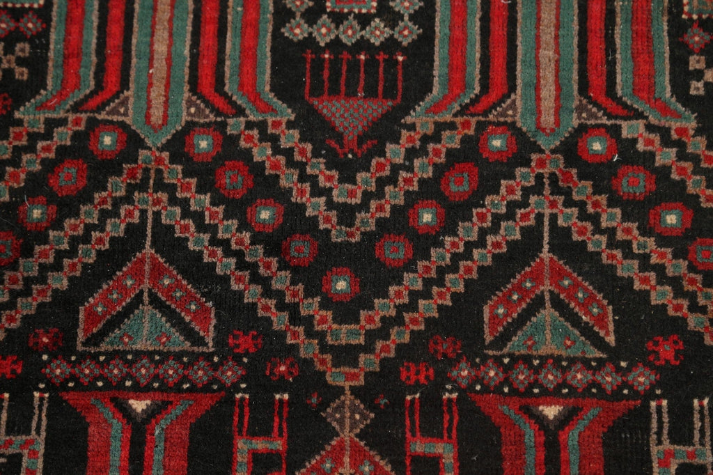 Geometric Zanjan Persian Runner Rug 3x10