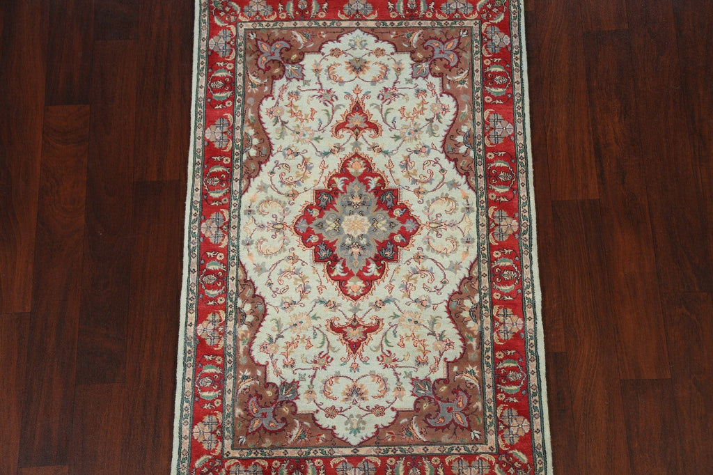 100% Vegetable Dye Tabriz Oriental Area Rug 3x5