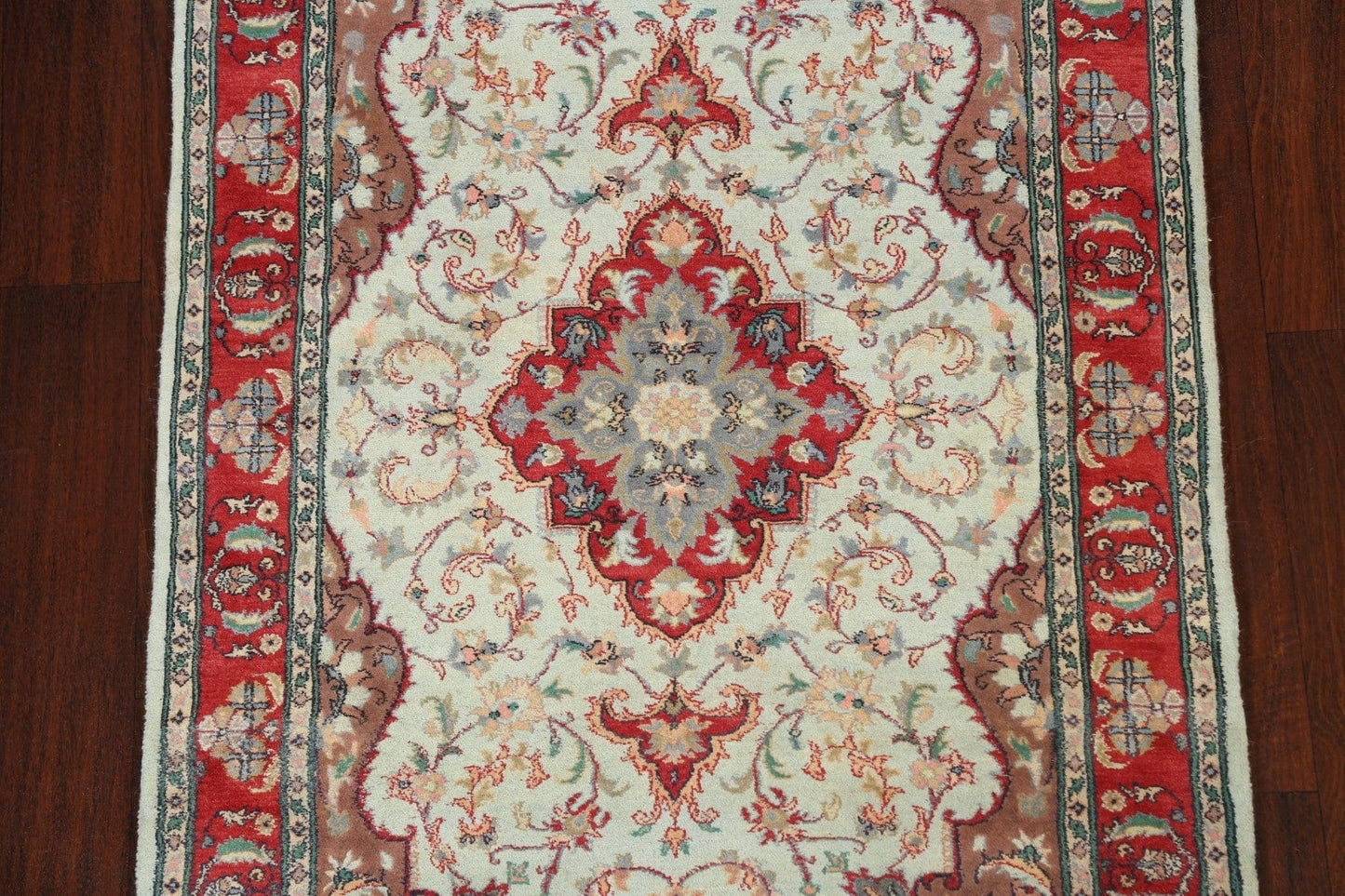 100% Vegetable Dye Tabriz Oriental Area Rug 3x5