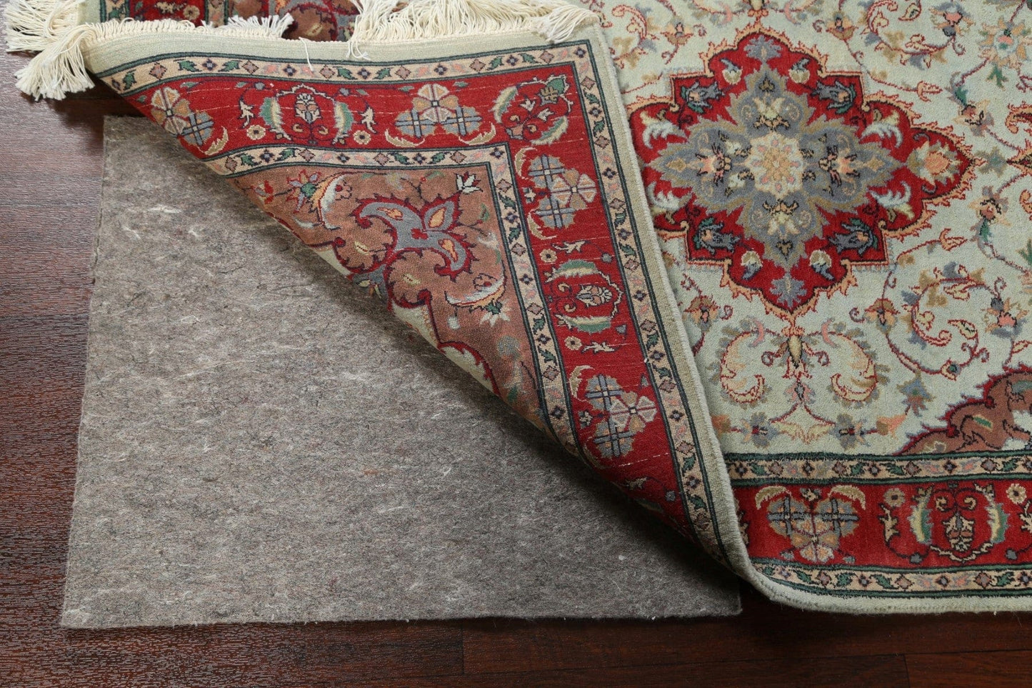 100% Vegetable Dye Tabriz Oriental Area Rug 3x5