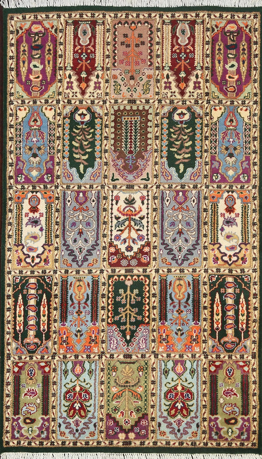 100% Vegetable Dye Bakhtiari Oriental Area Rug 3x5